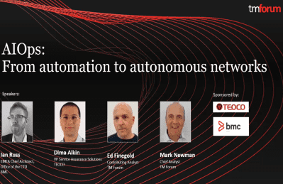 AIOps: From Automation to Autonomous Networks Webinar